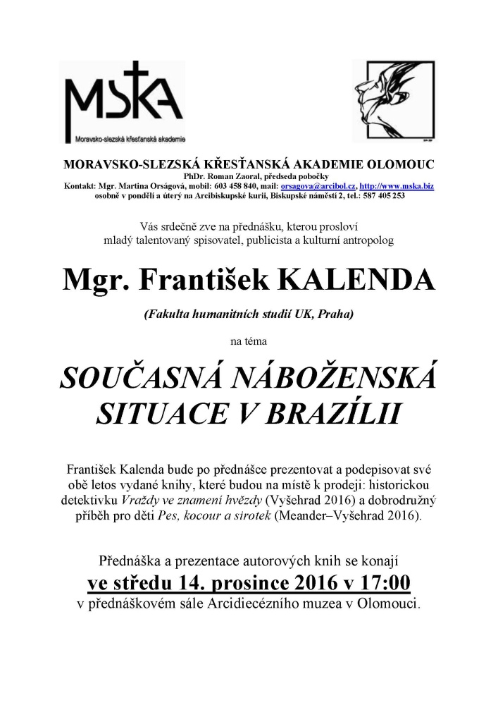 MSKA Olomouc Kalenda